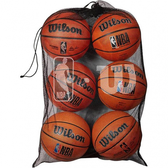 Wilson NBA Mesh 6 Ball Carry Bag ryhmss PALLOT @ 2WIN BASKETBUTIK (WTBA70030)