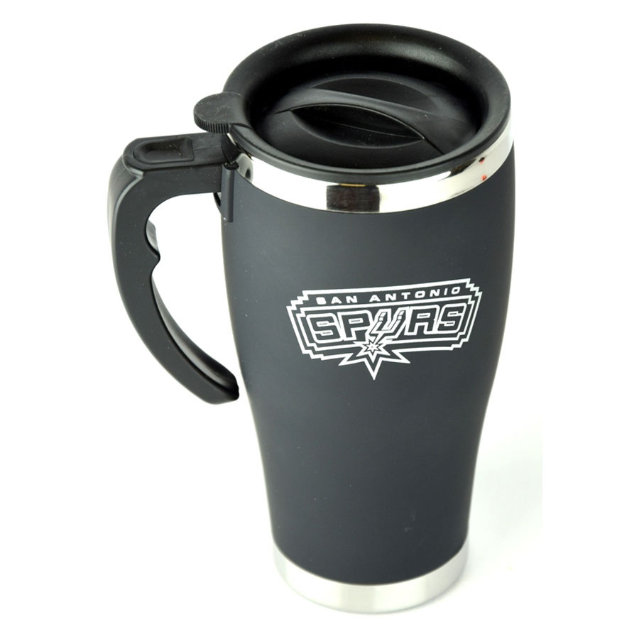 Spurs Foil Print Travel Mug