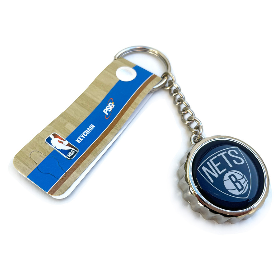 Nets Bottle Cap Opener Avaimenper�