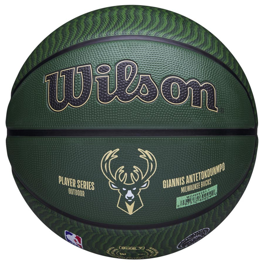 Wilson Bucks-Antetokounmpo Icon Koripallo Ulkok�ytt��n (7)
