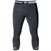 Gamepatch Compression 3/4 Abraison Resistant Tights With Insertable Knee Padding