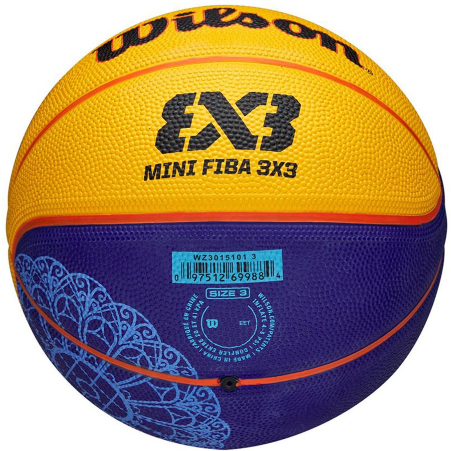 Fiba 3x3 Mini Rubber Paris 24 Koripallo (3)