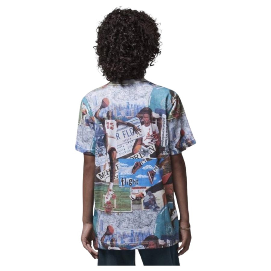 Jordan Brooklyn Collage T-paita Lasten