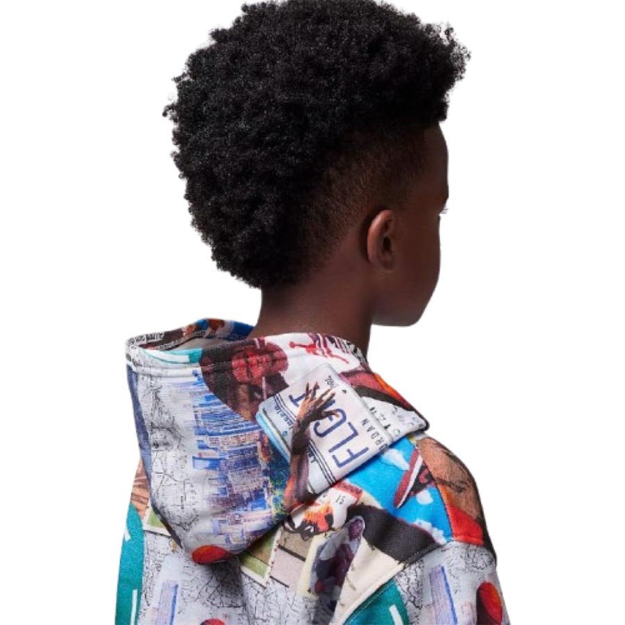 Jordan Brooklyn Print Huppari Lasten