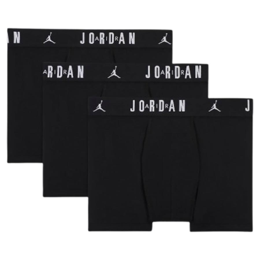 Jordan Flight Cotton Stretch Boxer Brief 3-Pack Lasten