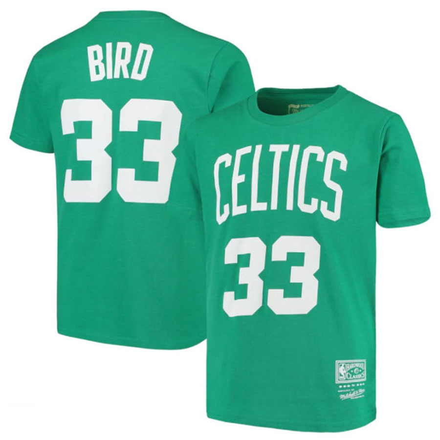 Celtics-Bird Hardwood Classic T-paita Lasten