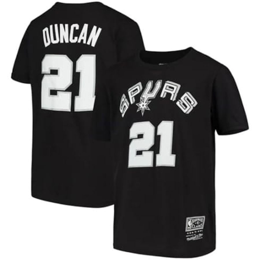Spurs-Duncan Hardwood Classic T-paita Lasten