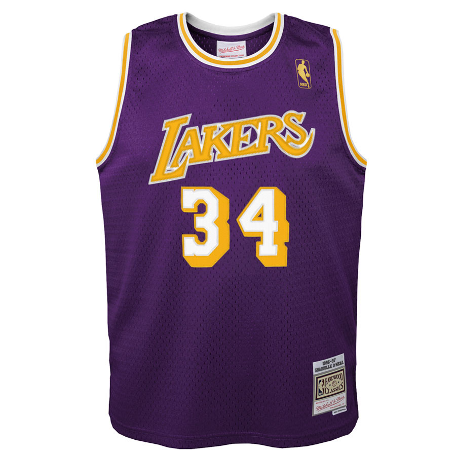 Lakers-Shaq Swingman pelipaita Lasten