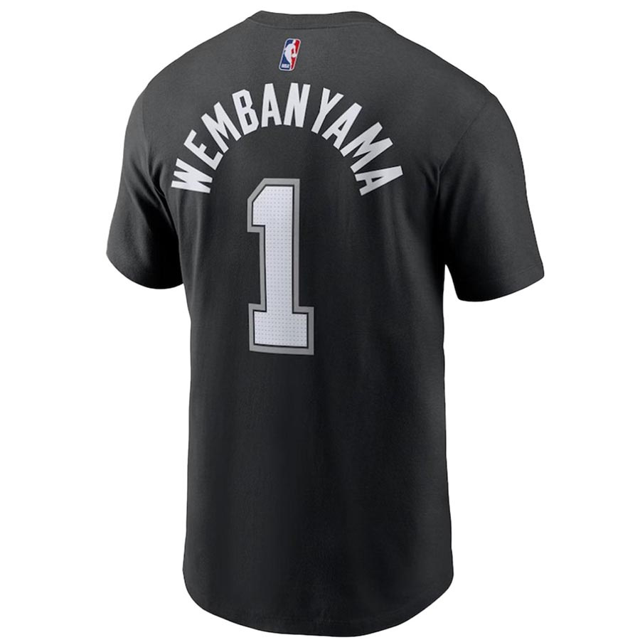 Wembanyama-Spurs T-paita Lasten