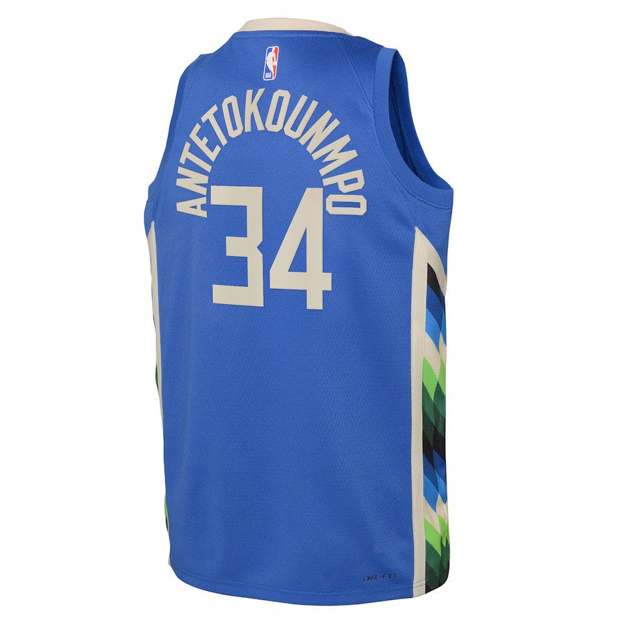 Bucks Swingman-Antetokounmpo Pelipaita Lasten